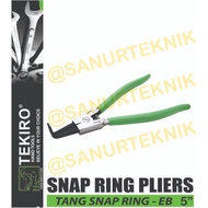 Snap Pliers BentRing CAP 5" Snap/ Ring Pliers (EB) 5 inch TEKIRO
