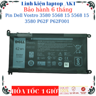 Pin laptop Dell Vostro 3580 5568 15 5568 15 3580 P62F P62F001- Pin WDXOR-42Wh