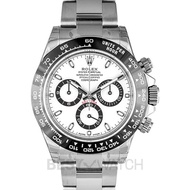 Cosmograph Daytona Automatic White Dial Stainless Steel Men s Watch 116500LN White