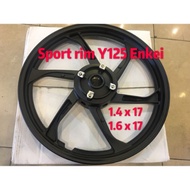 YAMAHA Y125 Sport rim Enkei 6 batang Matt black