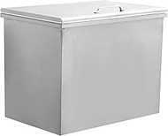 Upgraded Drop in Ice Chest, 27''L x 18''W x 21''H Stainless Steel Ice Cooler, Commercial Ice Bin wit