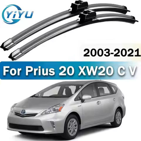 2PCS Car Front Wiper Blades For Toyota Prius 20 XW20 C V 2003-2021 Windscreen Windshield Window Acce