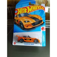 HOT WHEELS ‘15 MAZDA MX-5 MIATA ORANGE 69/250 MAINLINE HW J-IMPORTS