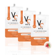 VC. Vit C Whitening Cream วิตซี ไวท์เทนนิ่ง ครีม (7 กรัม x 3 ซอง)