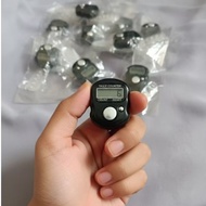 BLACK DIGITAL TASBIH FOR DAILY DZIKIR TARGET WIRID DZIKIR 1000 NUMBERS