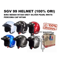 100% Original Helmet SGV 99 Size L 60 Topi Keledar SGV Sirim Approval SGV99 MS88 Appolo Magnum Premi