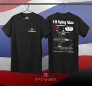 เสื้อ F-16 ไทยนี้รักสงบ พร้อมส่ง ผ้า Cotton100% Comb pptshirts เกรดพรีเมี่ยม