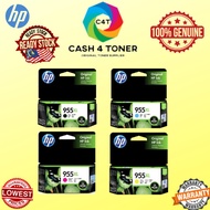 GENUINE HP 955XL/ HP 955/ HP955 XL/ HP955/ 959XL 959 XLBLACK/CYAN/MAGENTA/YELLOW  INK CARTIDGE ORIGI