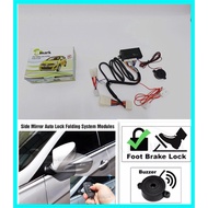 PERODUA AXIA G-Spec 2014-2016 4 IN 1 FOOT BRAKE LOCK + MIRROR FOLDING + ALARM BUZZER + DOUBLE SIGNAL