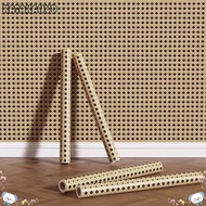KATAKANVD Wall Sticker, PVC Waterproof Wallpaper,  Rattan Self-adhesive Removable Furniture Renovati