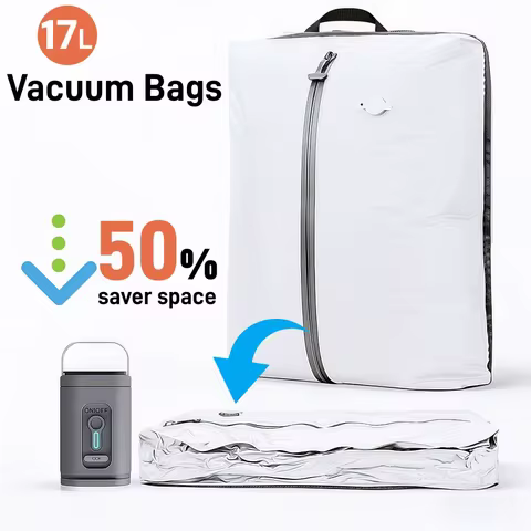 Travel Vacuum Packaging Bags Compression Storage Duffle Bag Packing Cubes Clothes Organizer for Lugg