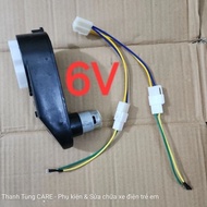 [2 motors] Combo to make additional motors for cars and electric motorbikes with 1 6V - 12V motor