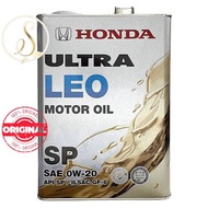 ( 100% ORIGINAL ) HONDA ULTRA LEO ENGINE OIL 0W20 0W-20 4L ( MADE IN JAPAN )