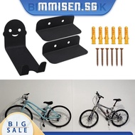 [mmisen.sg] 3pcs/Set Bike Rack Holder Bicycle Storage Hanger Support Pedal Wall Mount