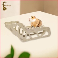 [kokiya] Hamster Climbing Toy, Wooden Ladder, Hamster Habitat Tunnel Exploration Toy for