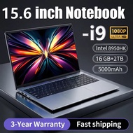 【 Local Warranty 】 2026 New Intel Core i9 Laptop 16GB RAM 1/2TB SSD Portable Laptop 15.6-inch Window