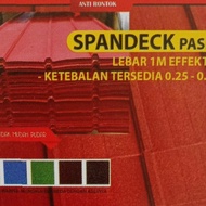 SPANDEK ATAP, MINI, WARNA &amp; PASIR