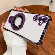 Mạ chống sốc giá đỡ từ tính MagSafe Ốp cho Samsung Galaxy A16 A26 A36 A56 A06 A15 A25 A35 A55 A14 A2