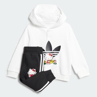 adidas ไลฟ์สไตล์ ชุดเสื้อฮู้ดและกางเกง adidas Originals x Hello Kitty เด็ก สีขาว II0857