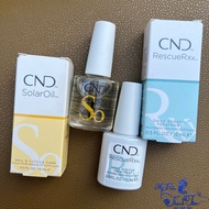 [ LA ] Divine nail care duo CND Solar Oil and Rescue RXx 15ml ( NEW )