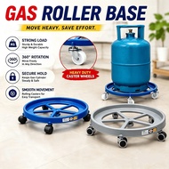 Iron / PVC Heavy Duty Gas Roller | Propane Gas Roller | Gas Cylinder Roller | Gas tank Roller | Roda