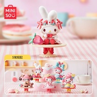 名创优品（MINISO）三丽鸥My Melody下午茶系列盲盒摆件 单盒（随机不指定）