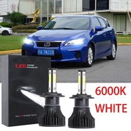 ชุดหลอดไฟหน้าฮาโลเจน LED 6000K 2013 6000K แบบเปลี่ยน สําหรับ Lexus CT200H 2011-2015