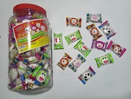 PERMEN MARSHMALLOW MONKEY 1 TOPLES ISI 150PC // PERMEN COTTON CANDY LUVMI / MARSHMALLOW ES KRIM TOPL