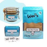 [Wen's] Ikan Bilis Powder for Baby Food, Soups & Recipes | Bottle/ Ziplock Pouch/ Sachet Box - Suita
