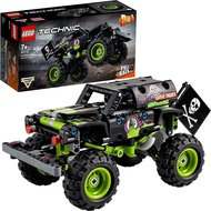 LEGO 42118 Technic Monster Jam Grave Digger Truck Toy to Off-Road Buggy Pull Back 2 in 1 Building Se