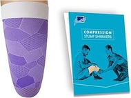 JianiMed Prosthetic Stump Shrinkers–Above Knee, 35cm, Compression, 20-30, Amputee Socks, Geometric P