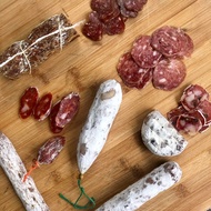 600 gr SAMPLE PACK COLD CUTS SALAMI & SAUCISSON charcuterie ซาลามี่ห่อตัวอย่าง