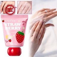 SADOER Strawberry VC Hand Cream Brightening Moisturizing Cream Smooth Hand E6B8