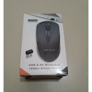 tiny tech usb 2.4 wireless 1200dpi optical mouse