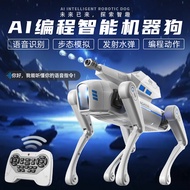 AI Bionic Intelligent Voice Robot Dog Interactive Singing Dancing Handshake Remote Control Robot Dog