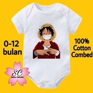 Baby clothes jumper baby kids short Anime ONE PIECE Luffy Chopper Otaku logo writing age 0 1 2 3 4 5