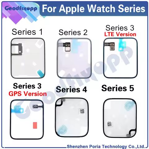 For Apple Watch Series 1 2 3 4 5 6 SE 38mm 42mm 40mm 44mm S1 S2 S3 S4 S5 S6 3D Touch Screen Force Se