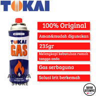 Gas Portable Tokai Original 100% Terlaris / Gas Portable Kaleng Tokai / Tabung Gas Portable Tokai / Tokai Gas Portable / Gas Tokai 235gr