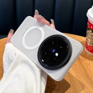 For Vivo X200s X200 Ultra Case Luxury New Frosted Magnetic Case Cover Vivo X200 X100 Ultra X100S Pro