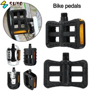 SUYO 1 Pair E-bike Folding Pedals Aluminum Alloy Cycling Supplies Anti-slip Scooter Parts