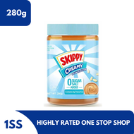 Skippy Creamy Peanut Butter Zero Sugar Zero Salt, 280g