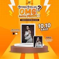 Special 20R Photo Printing Jumbo Frame 50x70 Cm Frame Without Glass Free Photo Printing MDF Frame 10