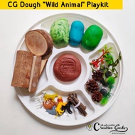 CG Dough Wild animal playkit / Play package Play dough forest animals