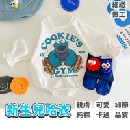 [Bambi] Baby Jumpsuit Baby Jumpsuit Baby Romper Baby Clothes Spring Autumn Cute Long-Sleeved Baby Ro