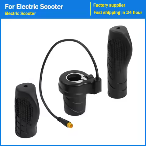 FT76X Half Twist Throttle Electric Scooter Bike Left/Right Handle Half Handlebar Accelerator Waterpr