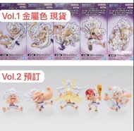 <Ohtoys> 預訂 27年1月 One Piece 海賊王 WCF 路飛 Special 2 五檔 太陽神 尼卡 Set 金屬色 Ver 共2套 大和 桃之助 百獸凱多 Luffy Special