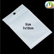 [10Pcs] Grade A Ziplock Plastic Ziplock Accessories Size 7 x 10 Cm Click Plastic for Food