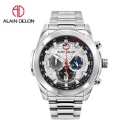 Alain Delon Watch AD476-1312C Men Chronograph Stainless Steel / Alain Delon Watch / Men Watch / Jam 