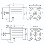 supergoodsales-my 220V AC Geared Motor 15W 3IK15GN C Set Speed Gear Box 50K Reduction Ratio 0.15A