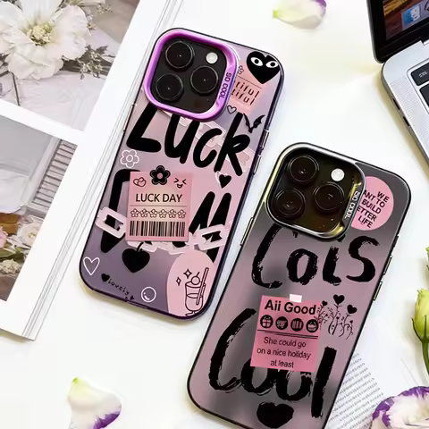 Casual LUCK Cool Matte Phone Case for Huawei Honor X5c X9d X6c X7d 400 200 90 X6b X7a X9a X5 X8a X9b